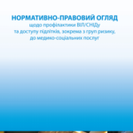 Нормативно-правовий огляд з профілактики ВІЛ/СНІДу та доступу підлітків