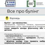 «Я МАЮ ПРАВО!»: Все о буллинге в вопросах и ответах