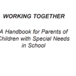 Working together : a handbook for parents of children with special needs in school (2004)